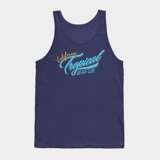 California Tropical Beach Club Tank Top